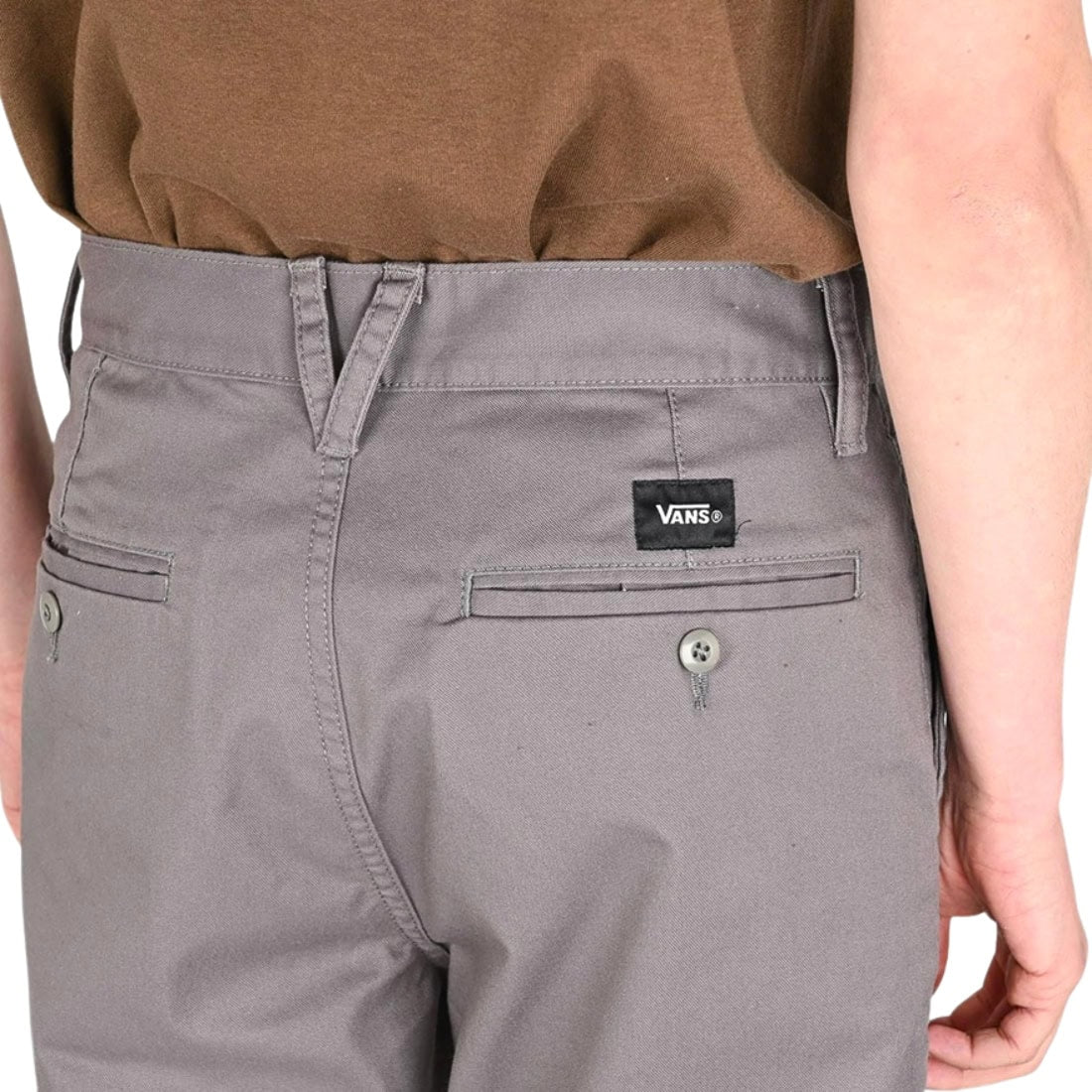Vans Authentic Straight Chino Pant - Pewter - Mens Chino Pants/Trousers by Vans
