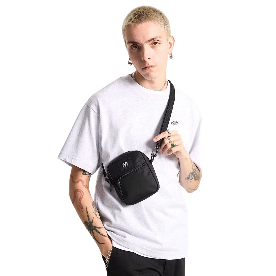 Vans Bail Shoulder Bag - Black - Backpack by Vans One Size