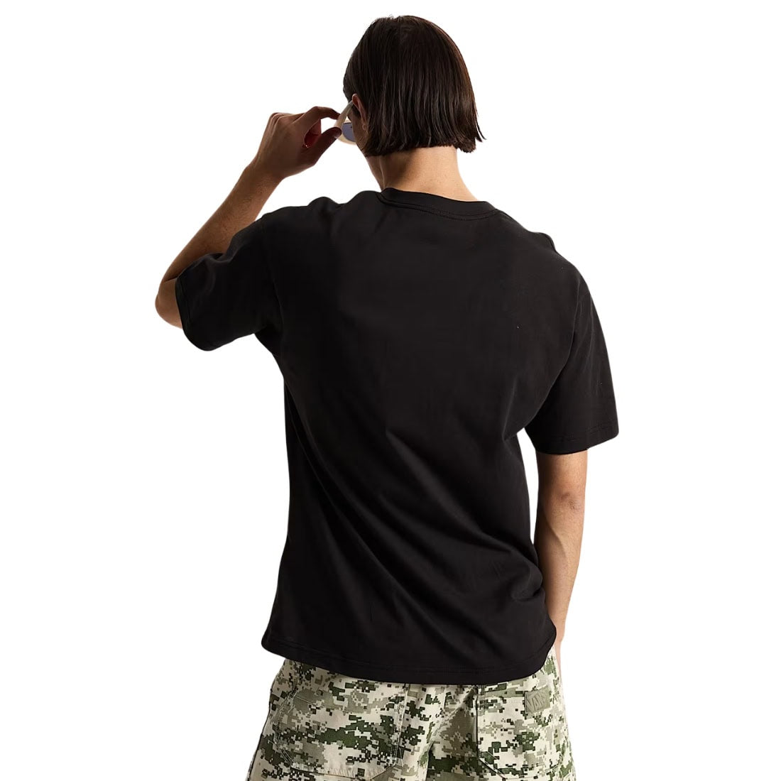 Vans Barbed Heart Loose T-Shirt - Black - Mens Graphic T-Shirt by Vans