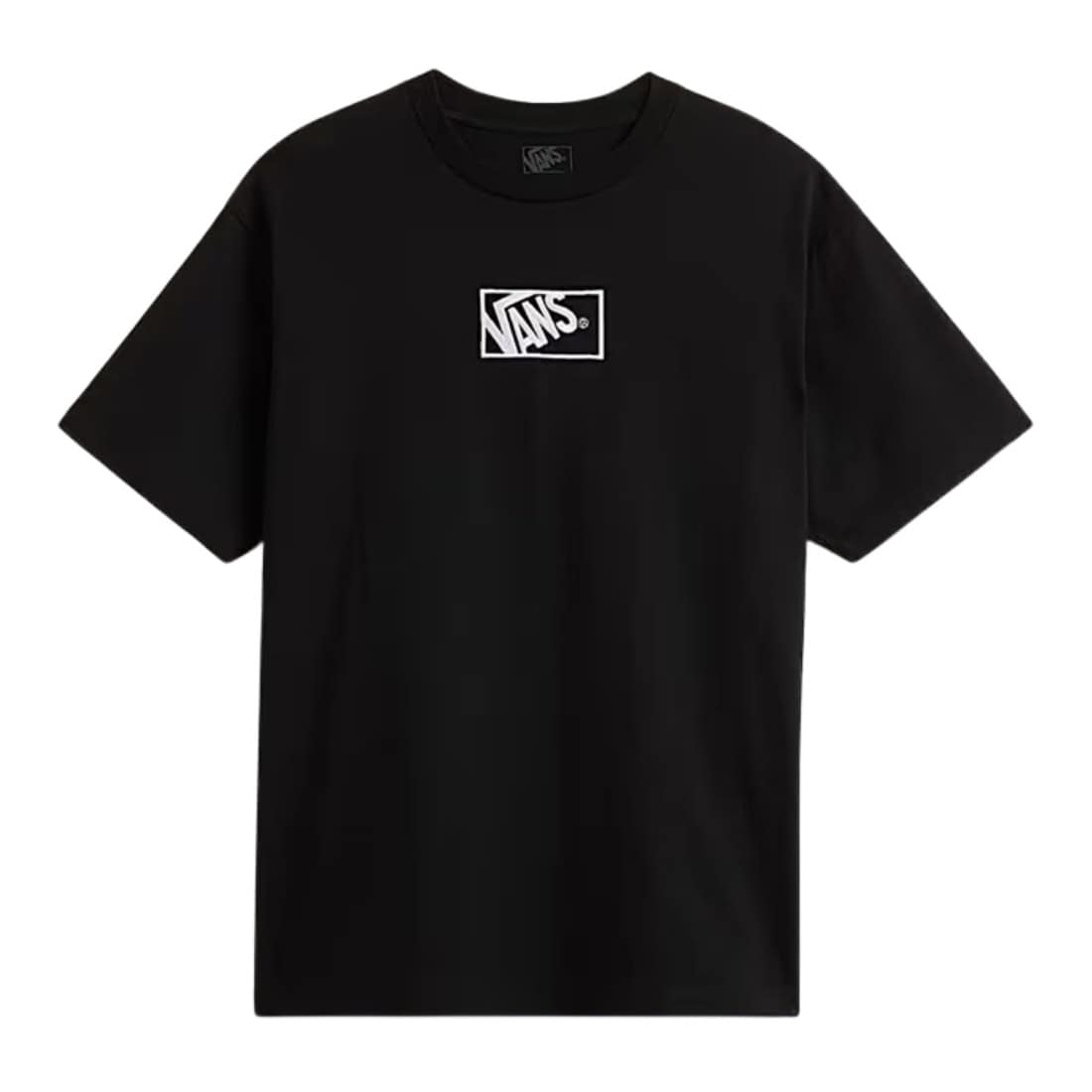 Vans Blocked Box Loose Fit T-Shirt - Black - Mens Graphic T-Shirt by Vans