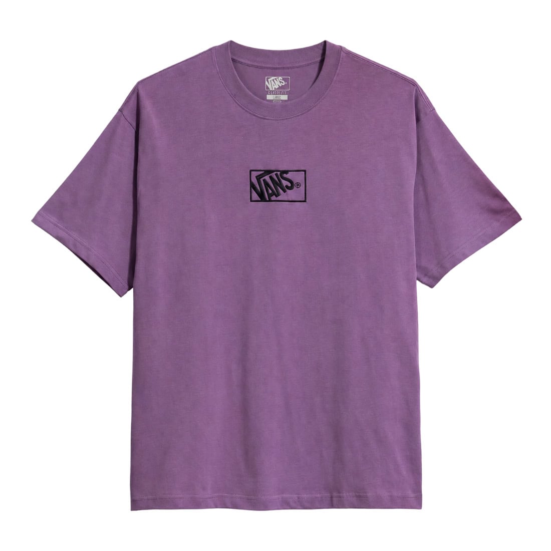 Vans Blocked Box Loose Fit T-Shirt - Prism Purple - Mens Graphic T-Shirt by Vans