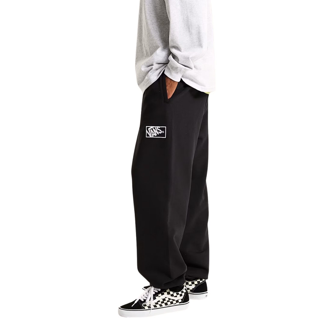 Vans Blocked Box Loose Joggers - Black - Mens Joggers by Vans