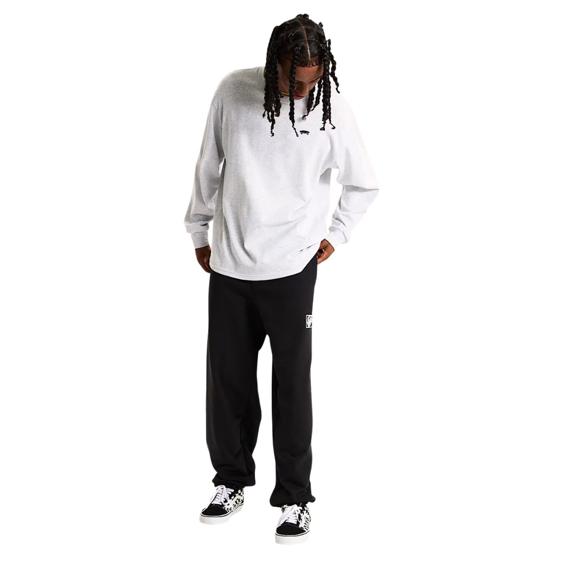 Vans Blocked Box Loose Joggers - Black - Mens Joggers by Vans