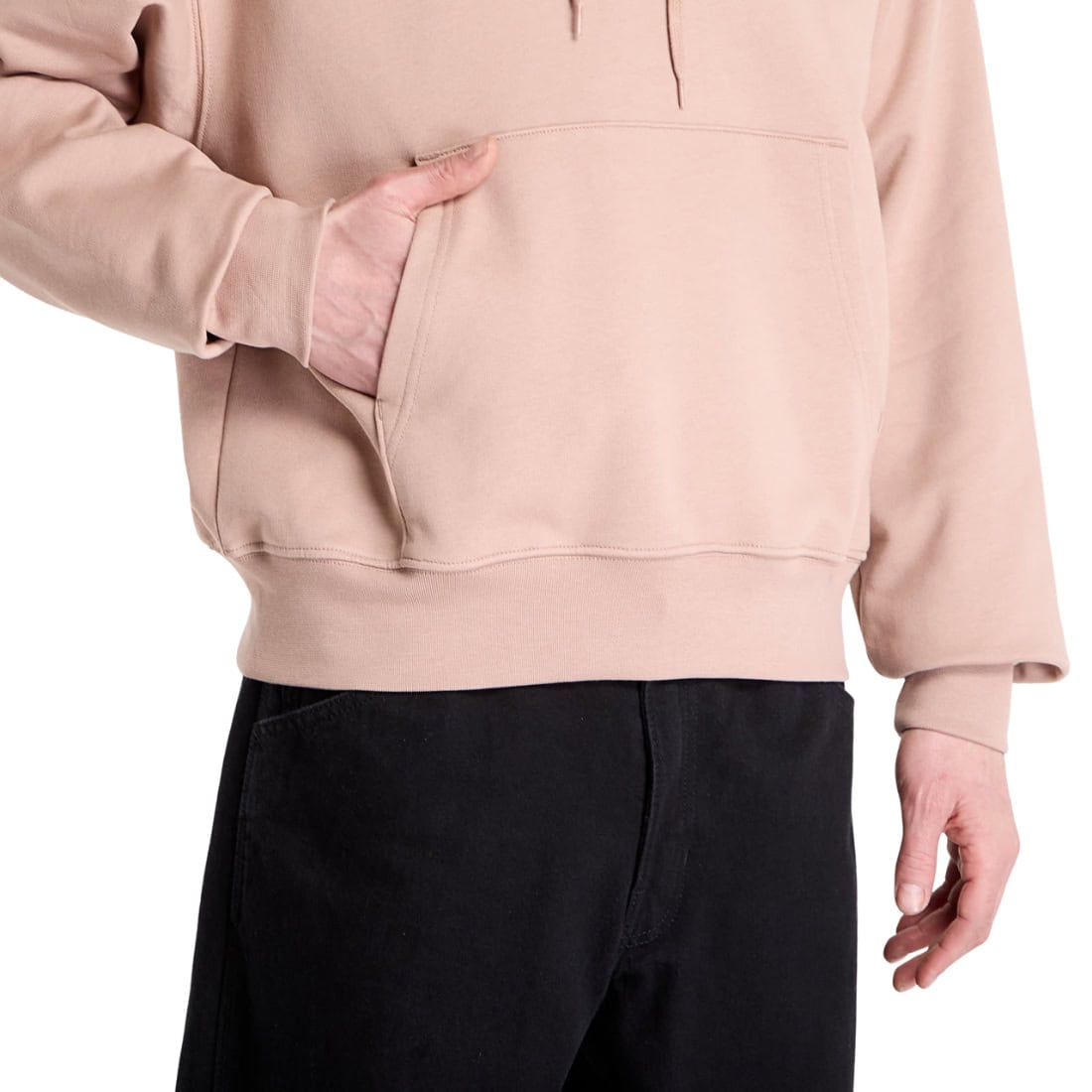 Vans Blocked Box Pullover Hoodie - Warm Taupe - Mens Pullover Hoodie by Vans