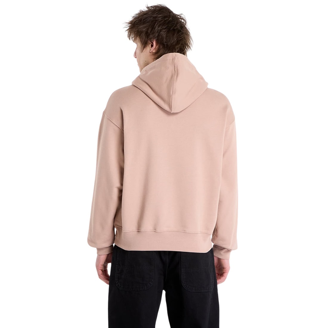 Vans Blocked Box Pullover Hoodie - Warm Taupe - Mens Pullover Hoodie by Vans