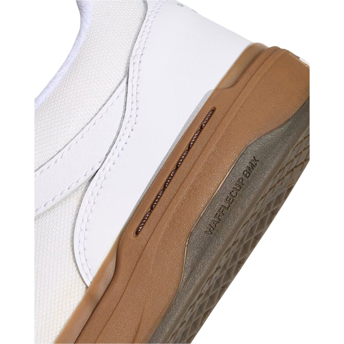 Vans BMX Proof Wafflecup Shoes - White/Gum - Mens Skate Shoes by Vans