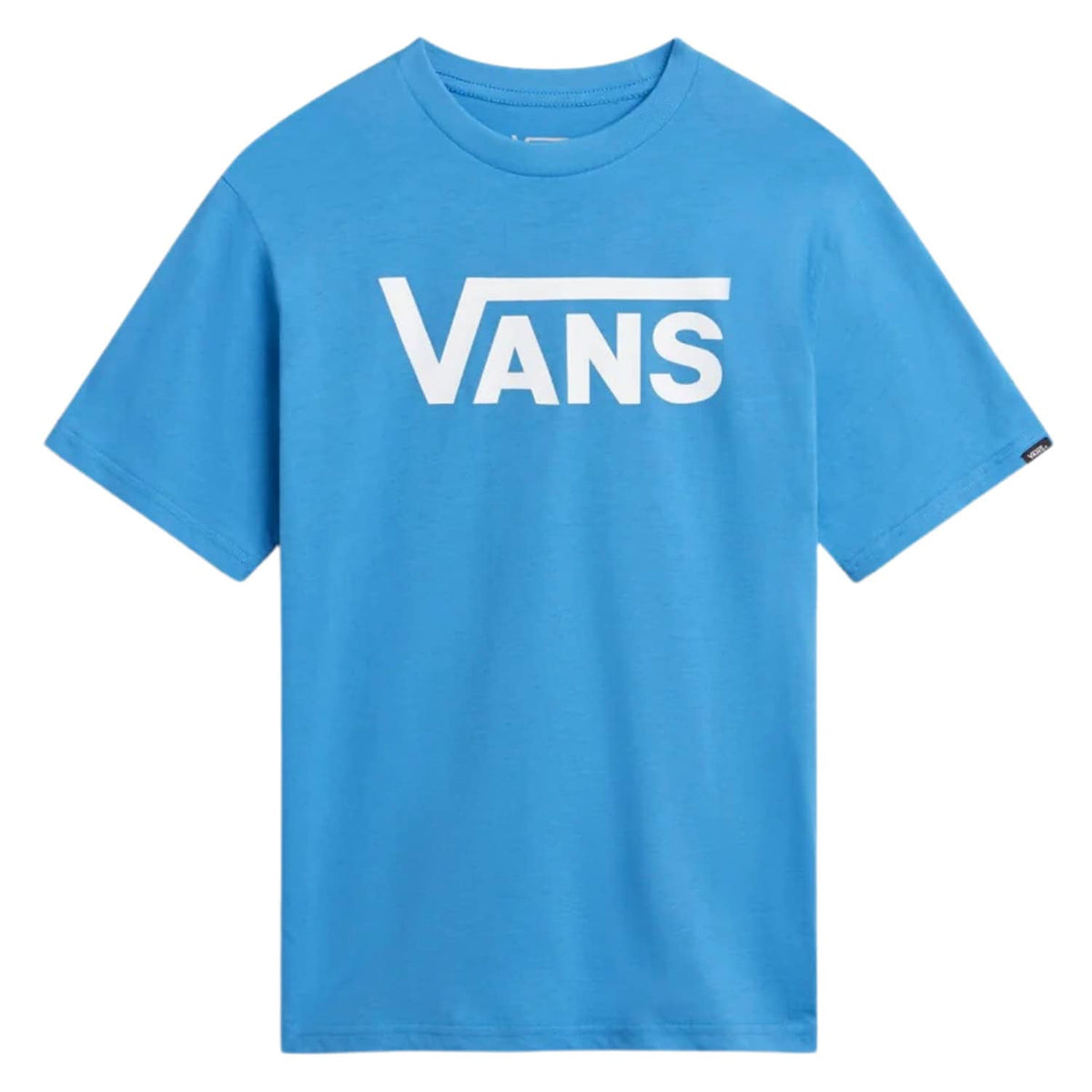 Vans Boys Classic Logo T-Shirt - Ibiza Blue - Boys Skate Brand T-Shirt by Vans