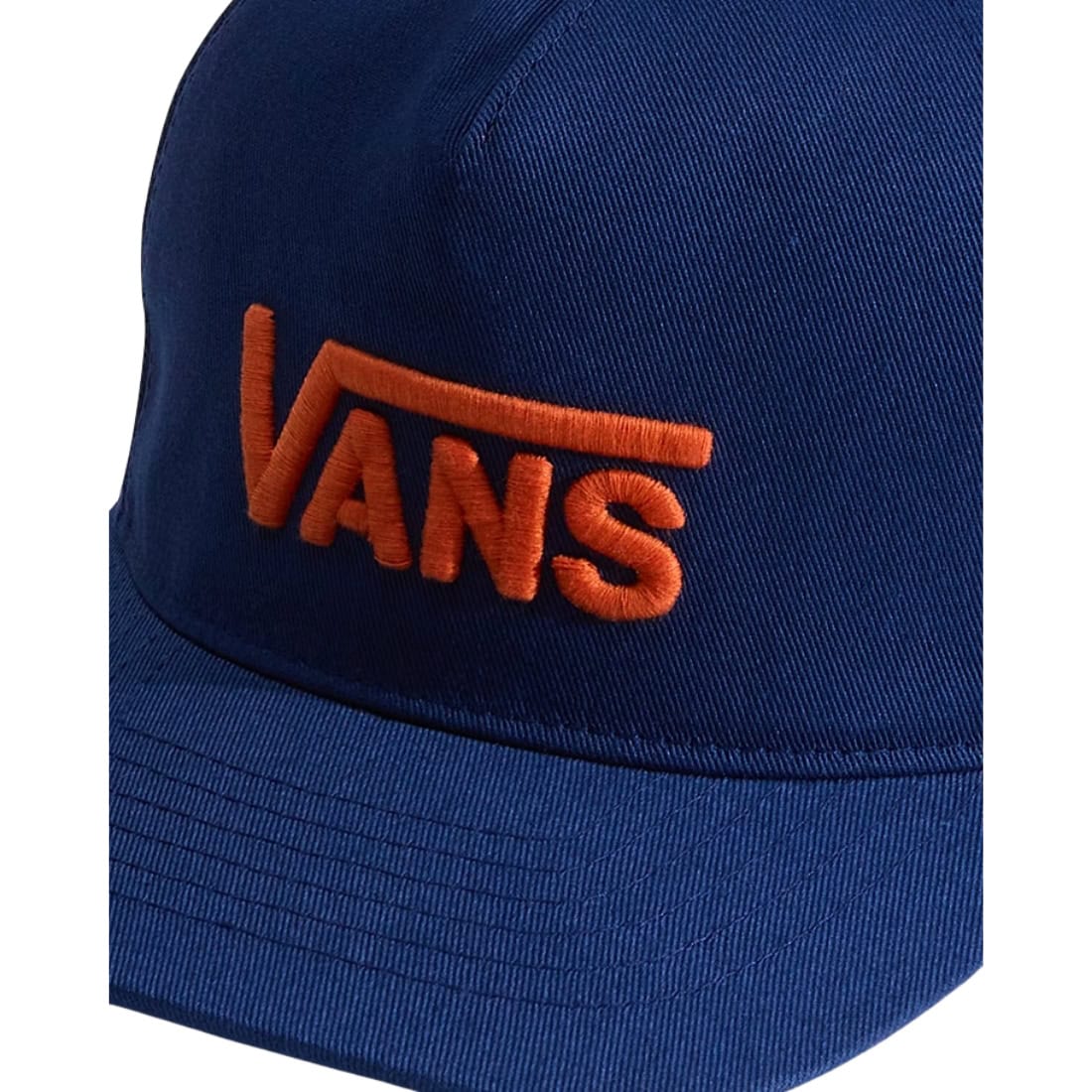 Vans Boys Drop V Logo Snapback Cap - Deep Indigo - Boys Snapback Cap by Vans One Size