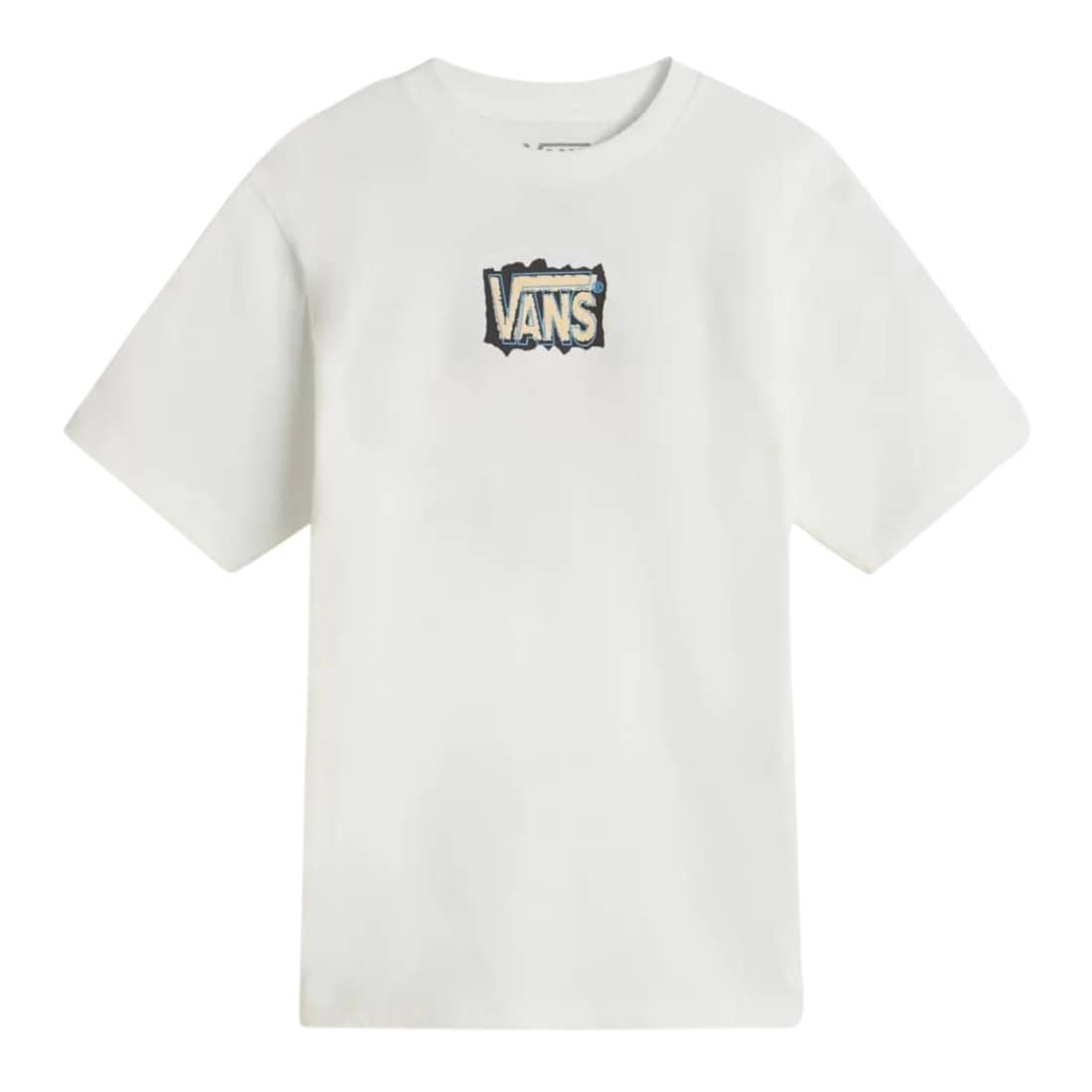 Vans Boys MTE Off Grid T-Shirt - Marshmallow - Boys Skate Brand T-Shirt by Vans