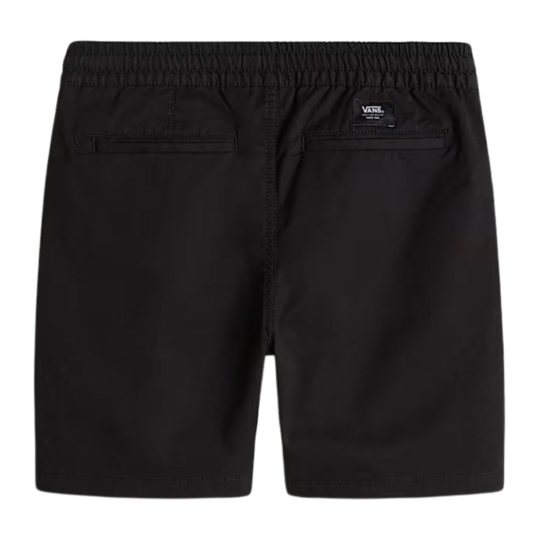 Vans Boys Range Elastic Waist Shorts - Black - Boys Chino Shorts by Vans