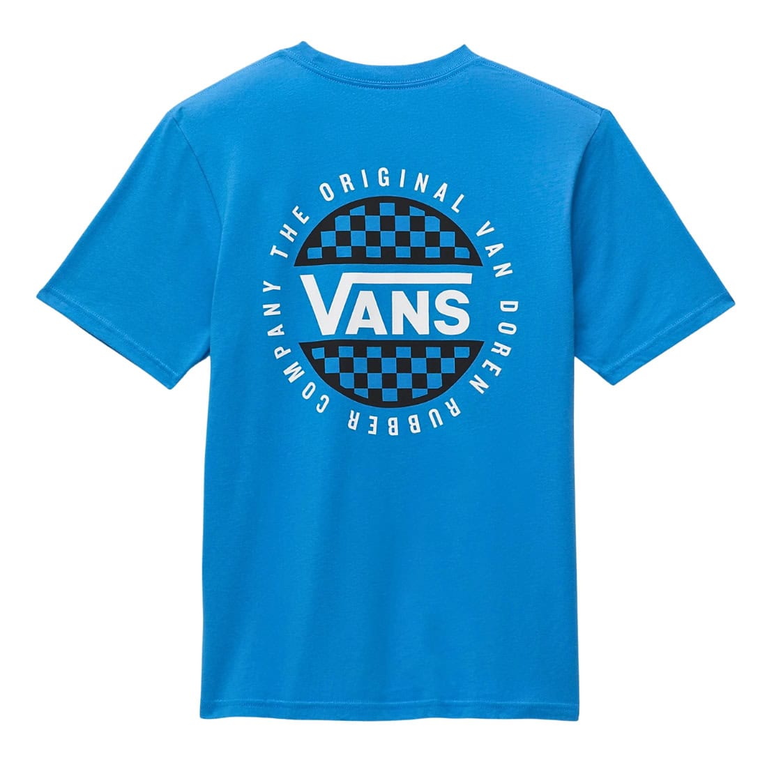 Vans Boys Rubber Co T-Shirt - Ibiza Blue - Boys Skate Brand T-Shirt by Vans