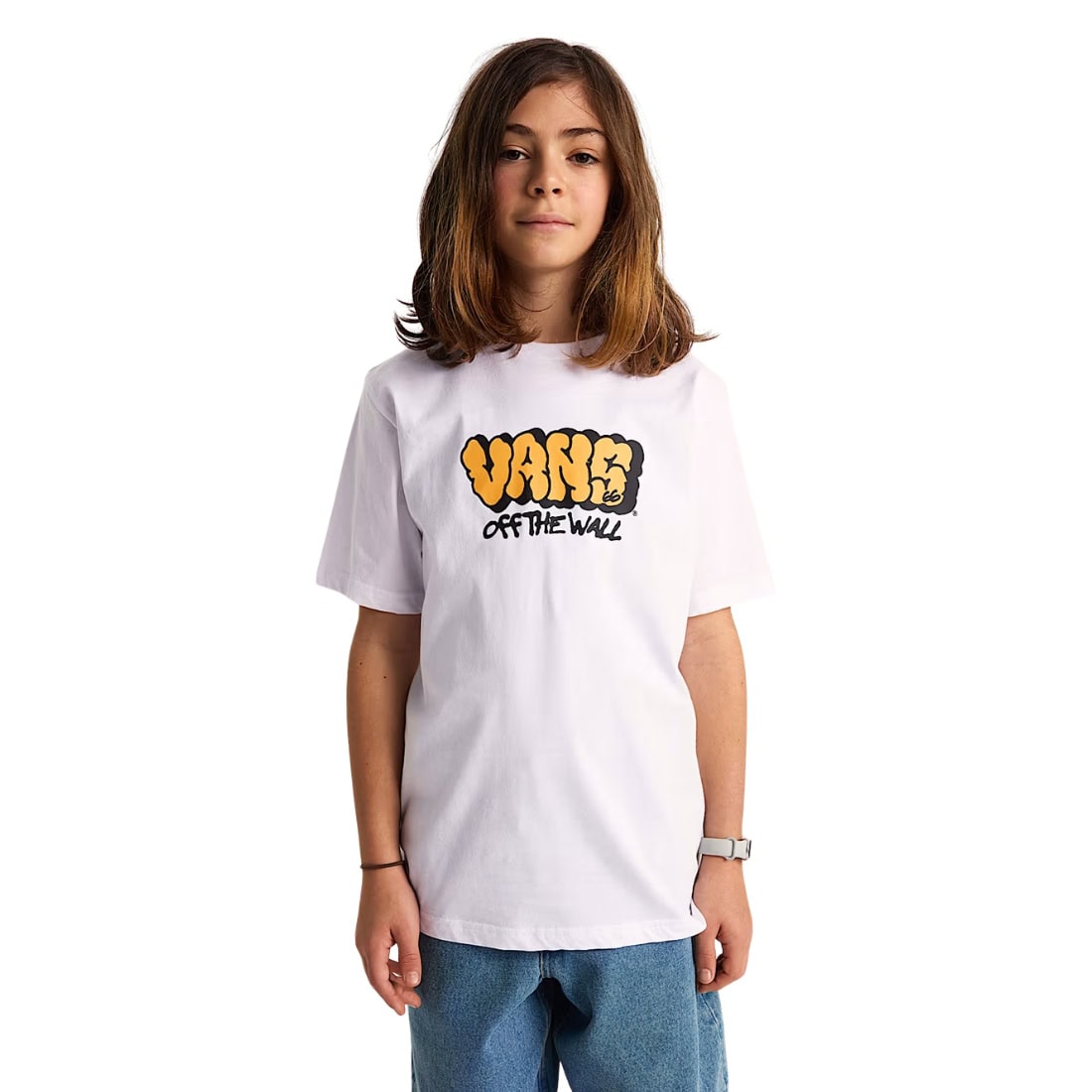 Vans Boys Vans Graff T-Shirt - White - Boys Skate Brand T-Shirt by Vans