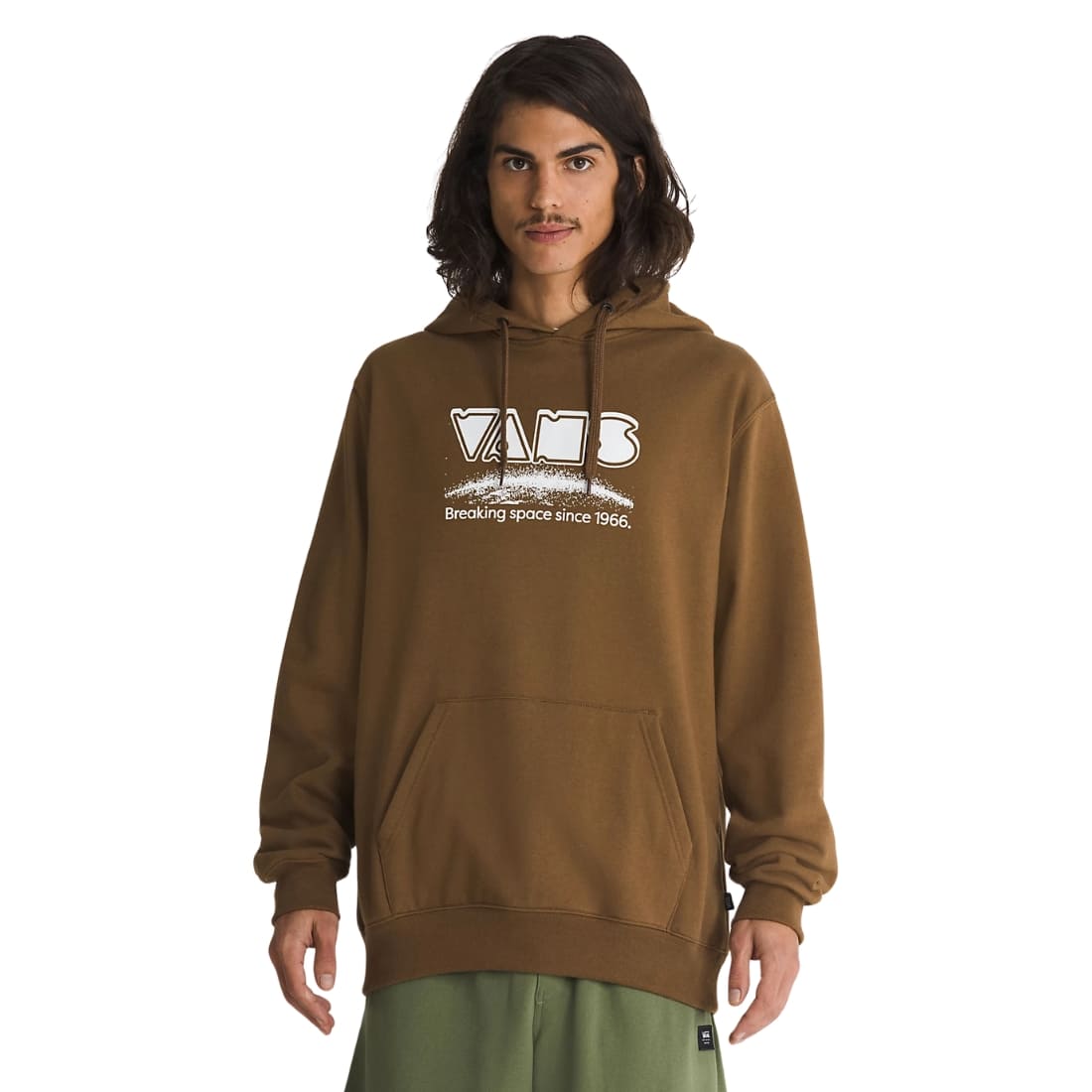 Vans Breaking Space Pullover Hoodie - Coffee Liqueur - Mens Pullover Hoodie by Vans