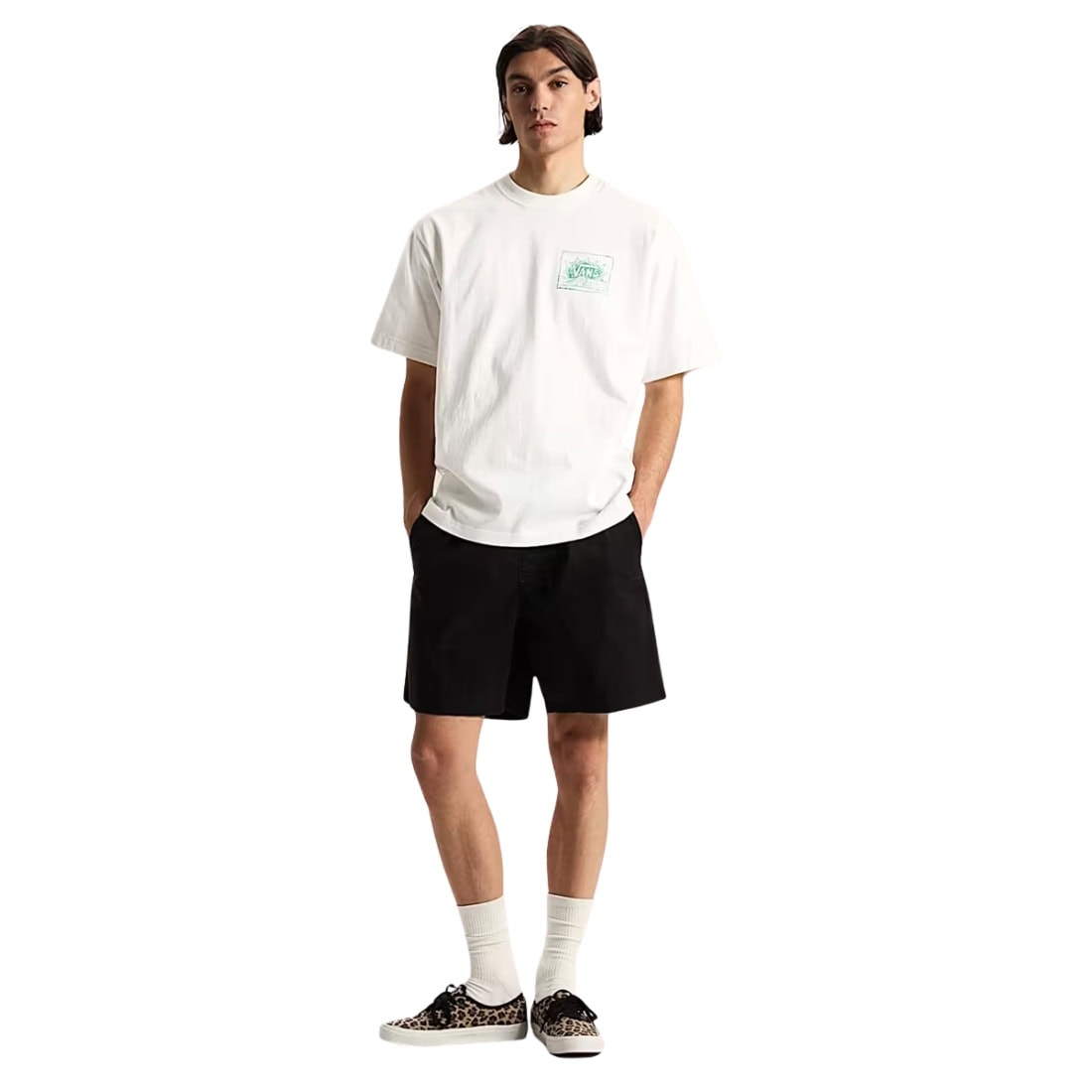 Vans Bright Day T-Shirt - White - Mens Graphic T-Shirt by Vans
