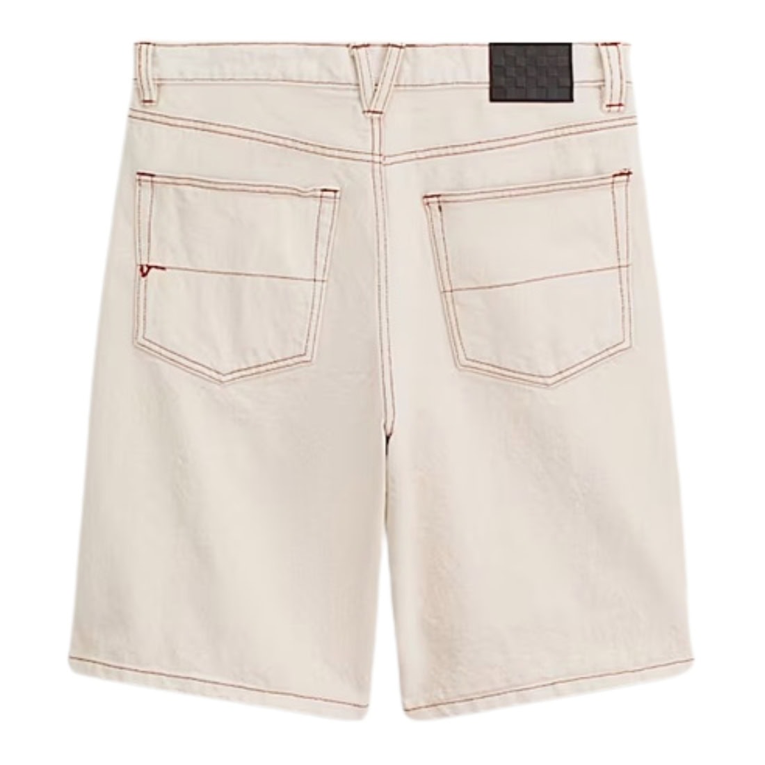 Vans Check-5 Baggy Denim Shorts - Natural Seed - Mens Denim Shorts by Vans