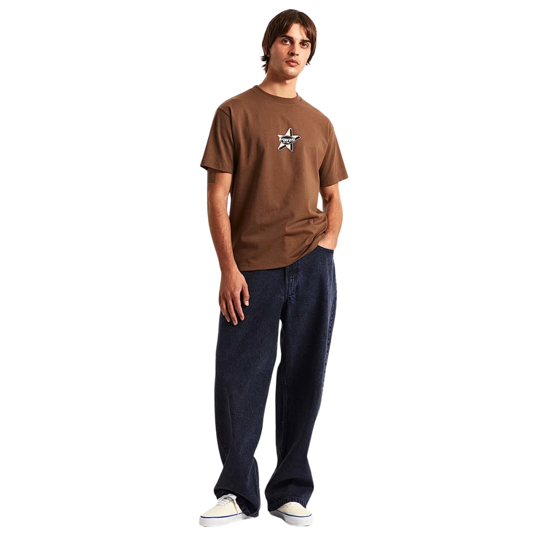 Vans Check-5 Baggy Overdyed Denim - Deep Indigo - Mens Relaxed/Loose Denim Jeans by Vans