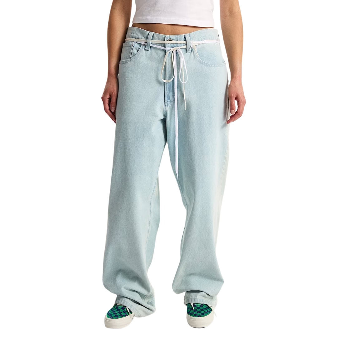 Vans Check-5 Loose Denim - Blue Ice - Mens Relaxed/Loose Denim Jeans by Vans