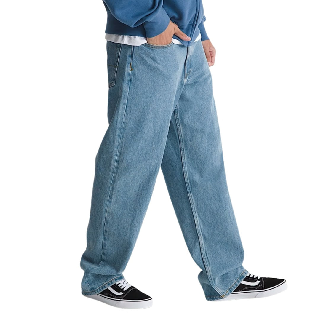 Vans Check-5 Loose Denim Pant - Stonewash - Mens Relaxed/Loose Denim Jeans by Vans