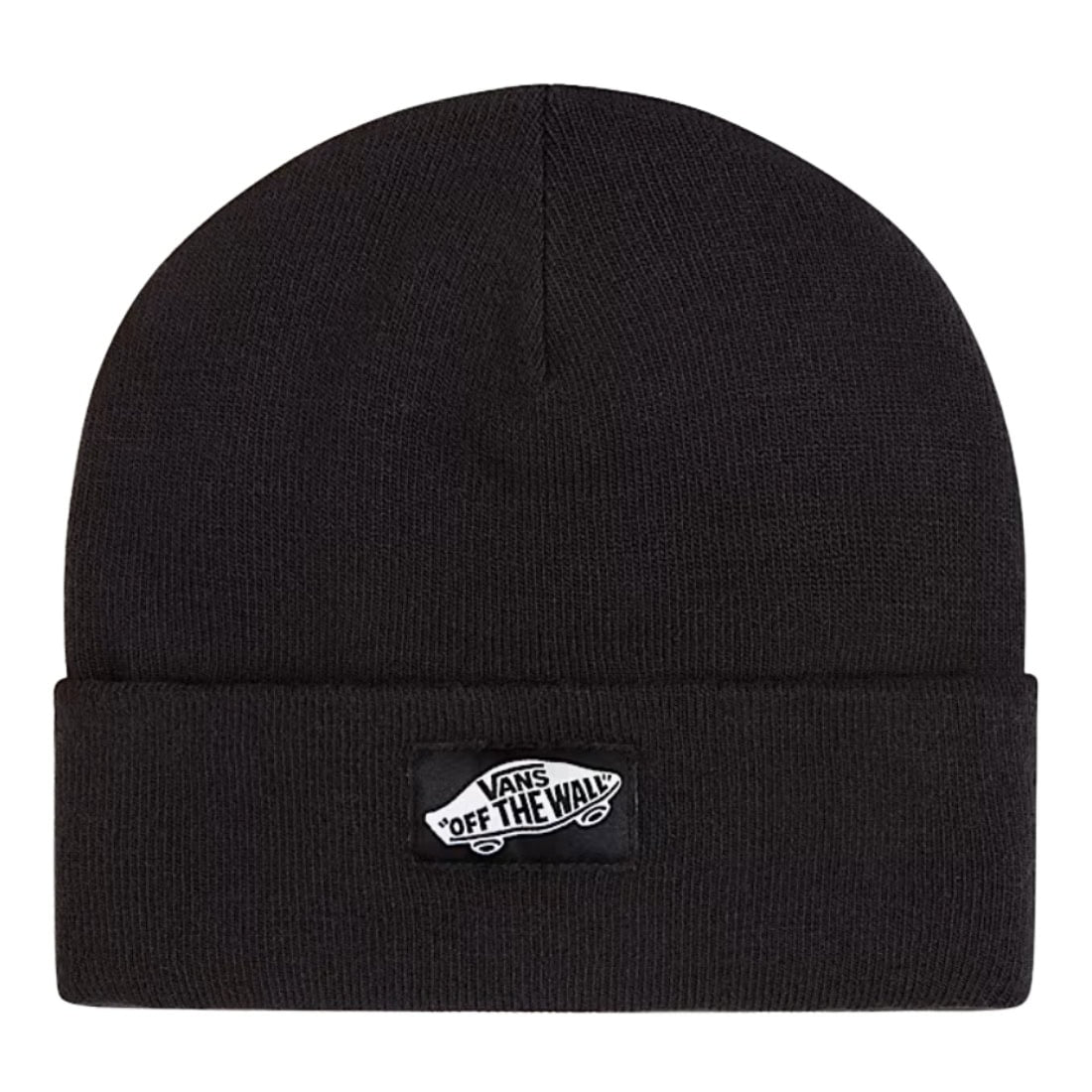 Vans Classic Tall Cuff Beanie - Black - Fold Beanie by Vans