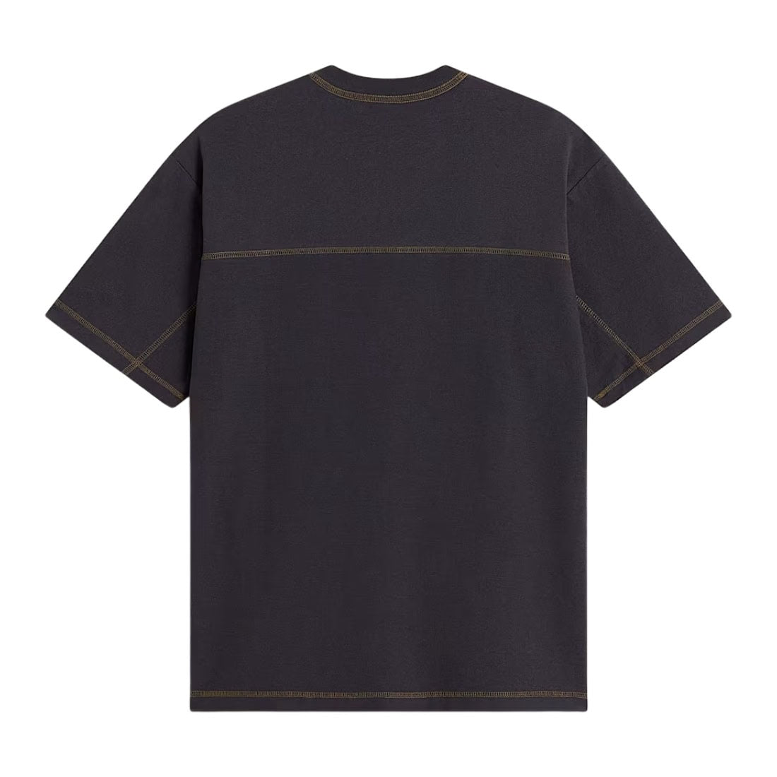 Vans Contrast Stitch Loose T-Shirt - Charcoal - Mens Graphic T-Shirt by Vans