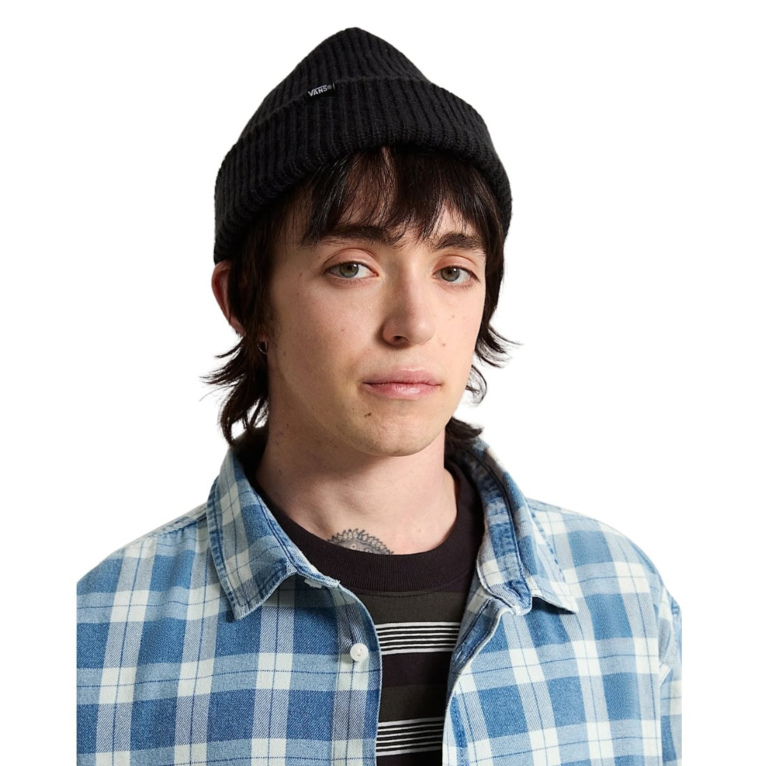 Vans Core Basic Cuff Beanie - Black FA26 - Fold Beanie by Vans