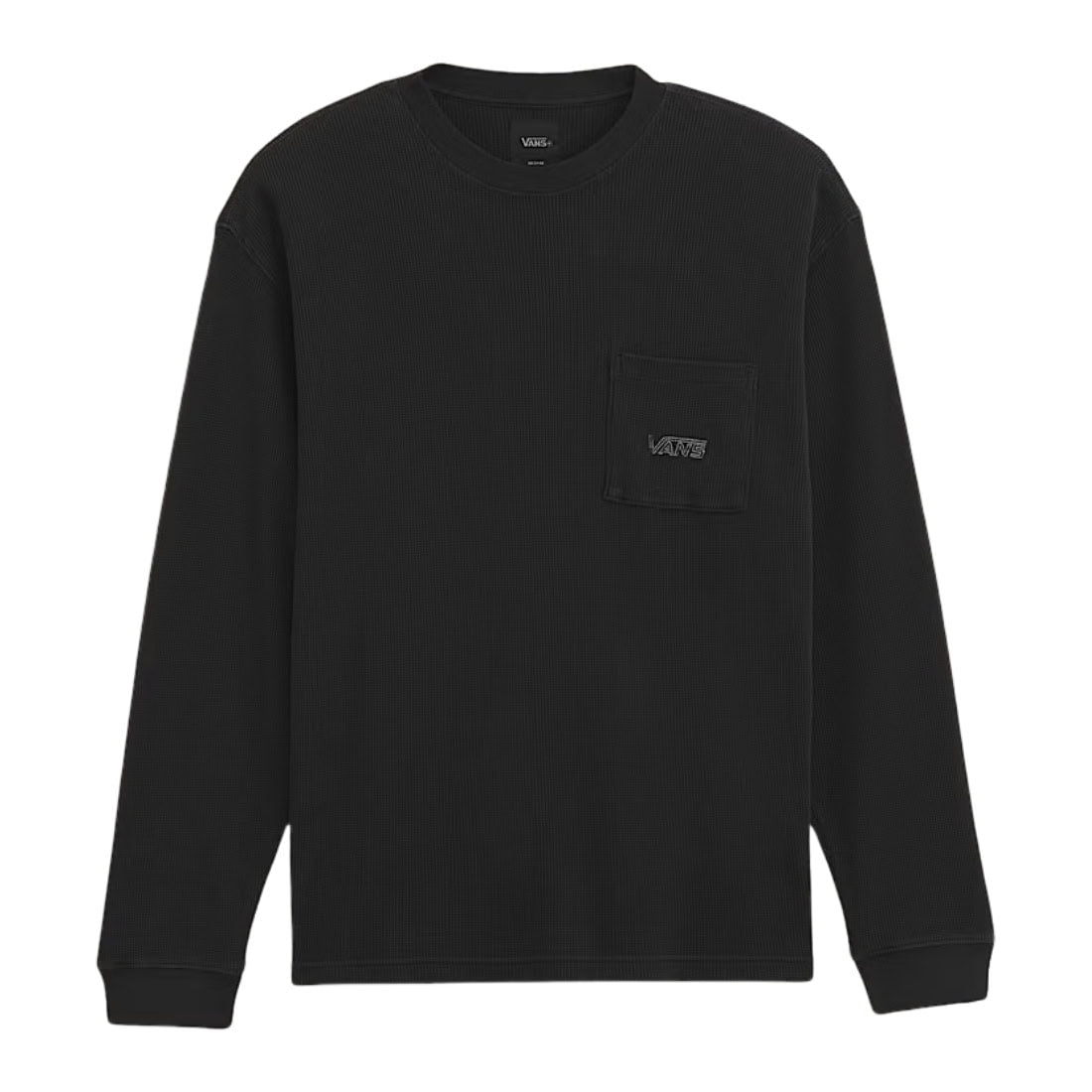 Vans Core Thermal Longsleeve - Black - Mens Crew Neck Sweatshirt by Vans