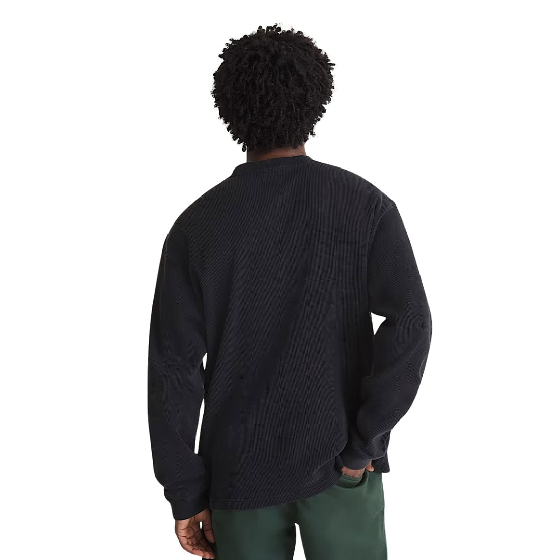 Vans Core Thermal Longsleeve - Black - Mens Crew Neck Sweatshirt by Vans