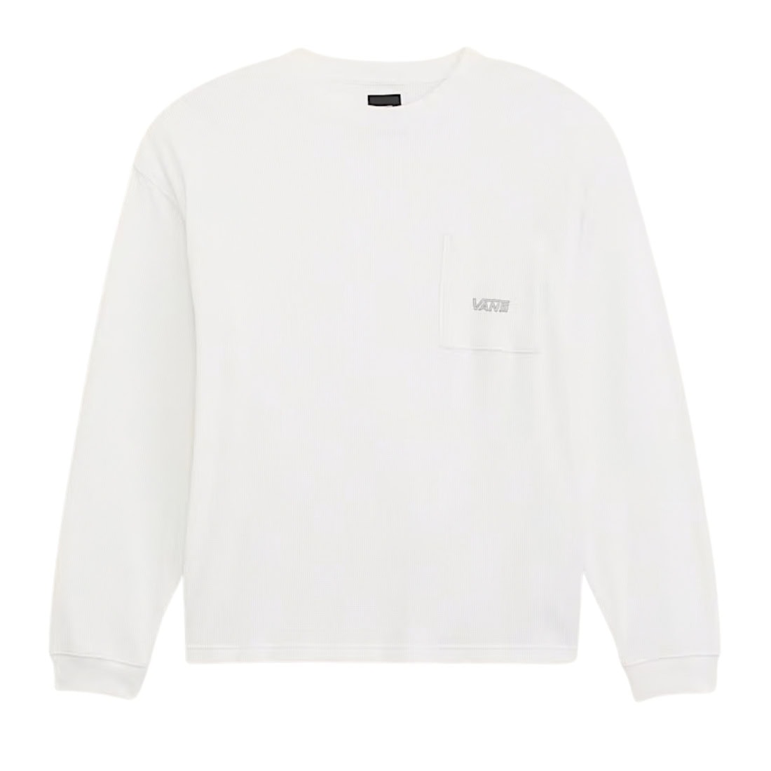 Vans Core Thermal Longsleeve - Marshmallow - Mens Crew Neck Sweatshirt by Vans