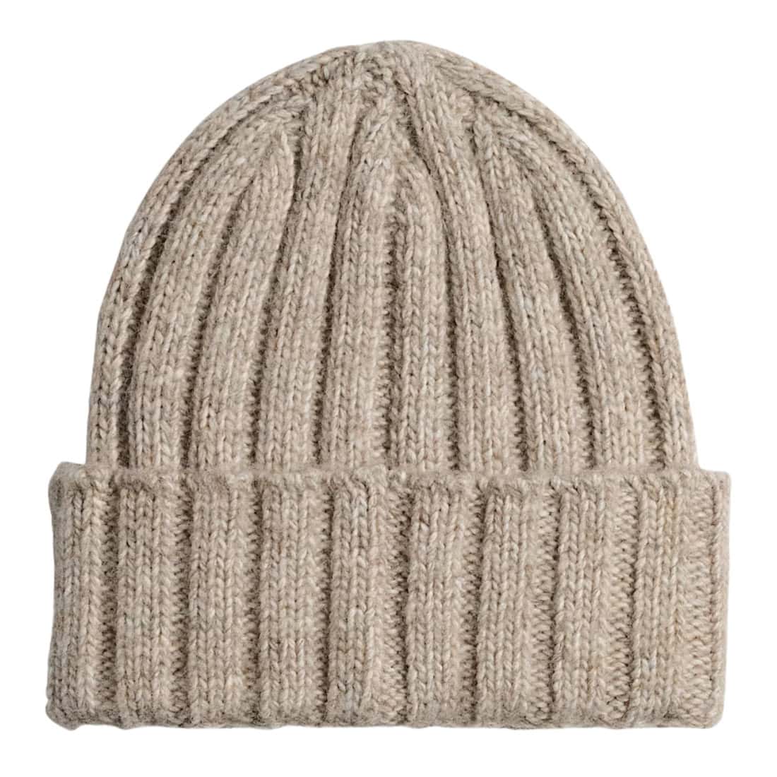 Vans Covey Tall Cuff Beanie - Almond Crisp - Fold Beanie by Vans