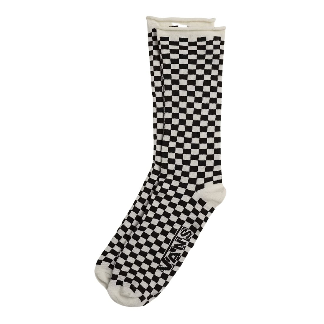 Vans Curl Crew Socks - Marshmallow - Unisex Crew Length Socks by Vans 5.5 - 8 UK