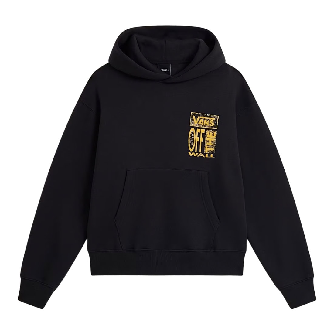 Vans Cut And Paste Pullover Hood - Black - Mens Pullover Hoodie by Vans