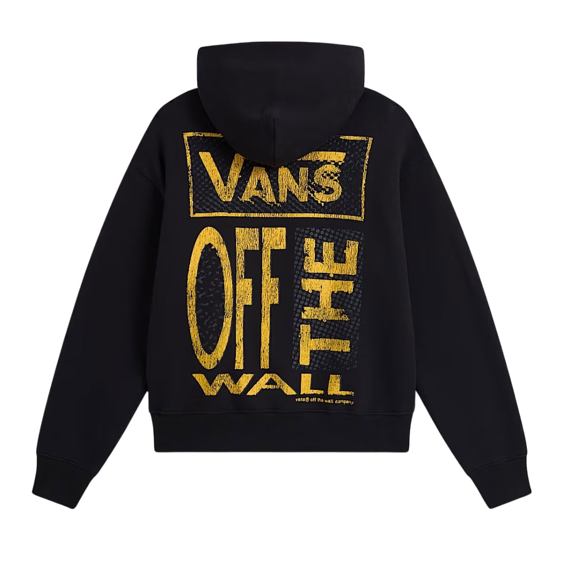 Vans Cut And Paste Pullover Hood - Black - Mens Pullover Hoodie by Vans
