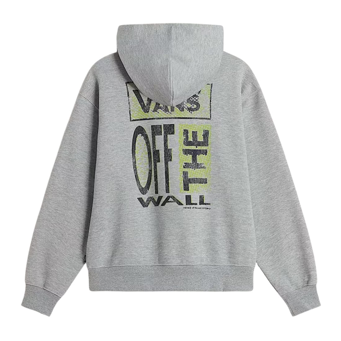Vans Cut And Paste Pullover Hood - Cement Heather - Mens Pullover Hoodie by Vans