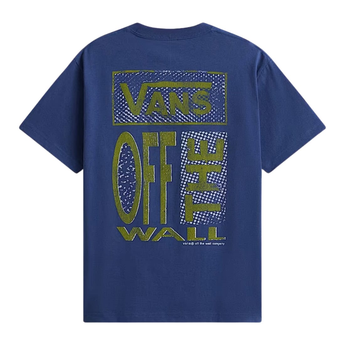 Vans Cut And Paste T-Shirt - True Navy - Mens Graphic T-Shirt by Vans