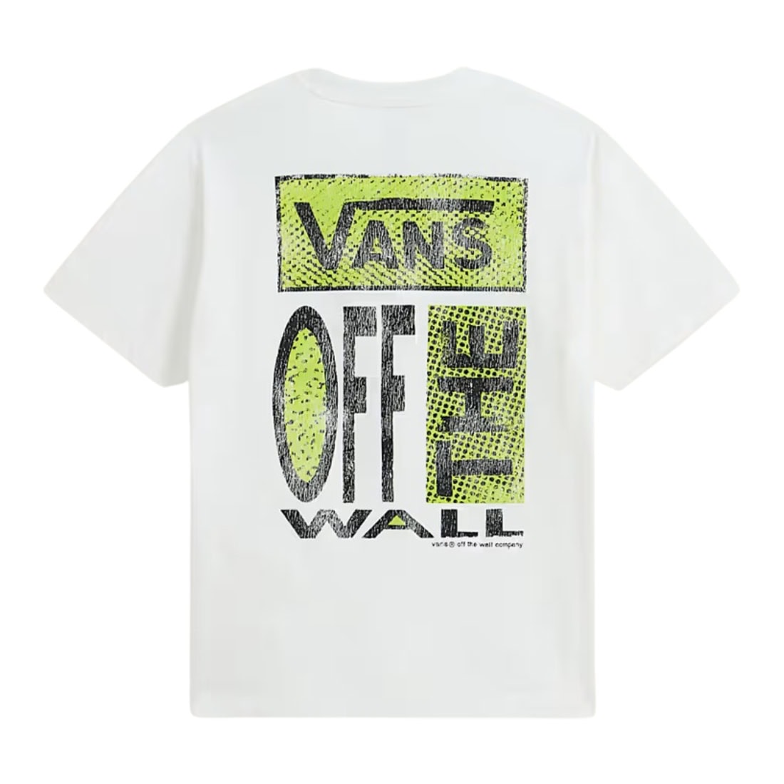 Vans Cut And Paste T-Shirt - White - Mens Graphic T-Shirt by Vans