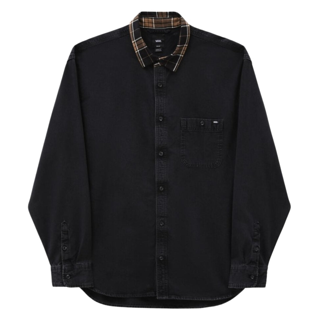Vans Deerfiel Longsleeve Woven Shirt - Black