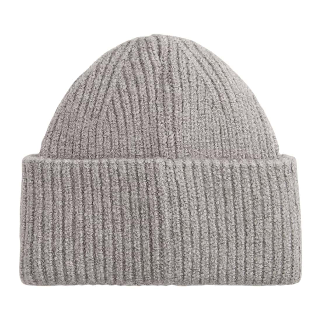 Vans Densmore Wide Cuff Beanie - Heather Grey - Fold Beanie by Vans