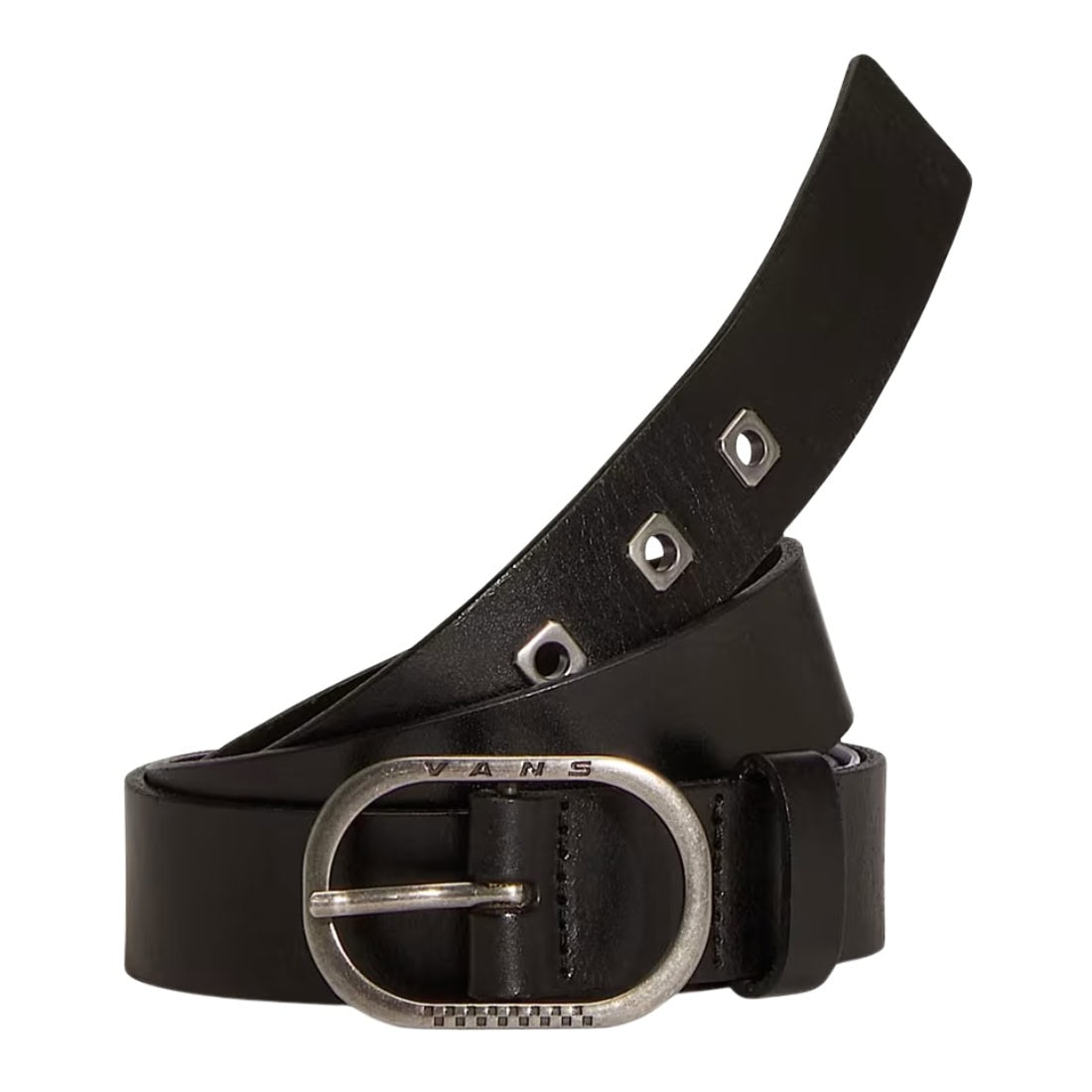 Vans Determined Belt - Black - Mens Leather Belt by Vans