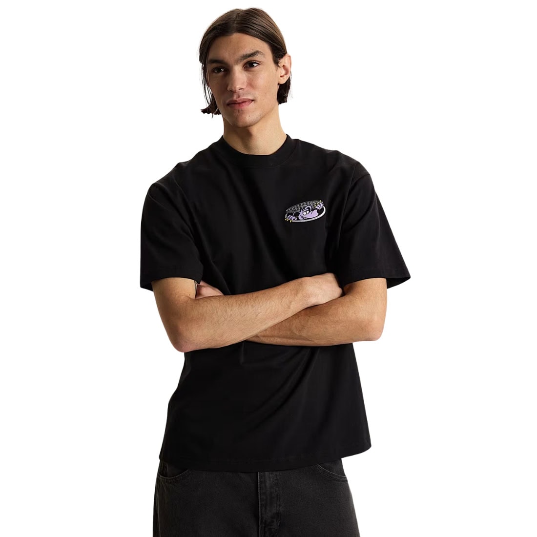Vans Downside T-Shirt - Black - Mens Graphic T-Shirt by Vans