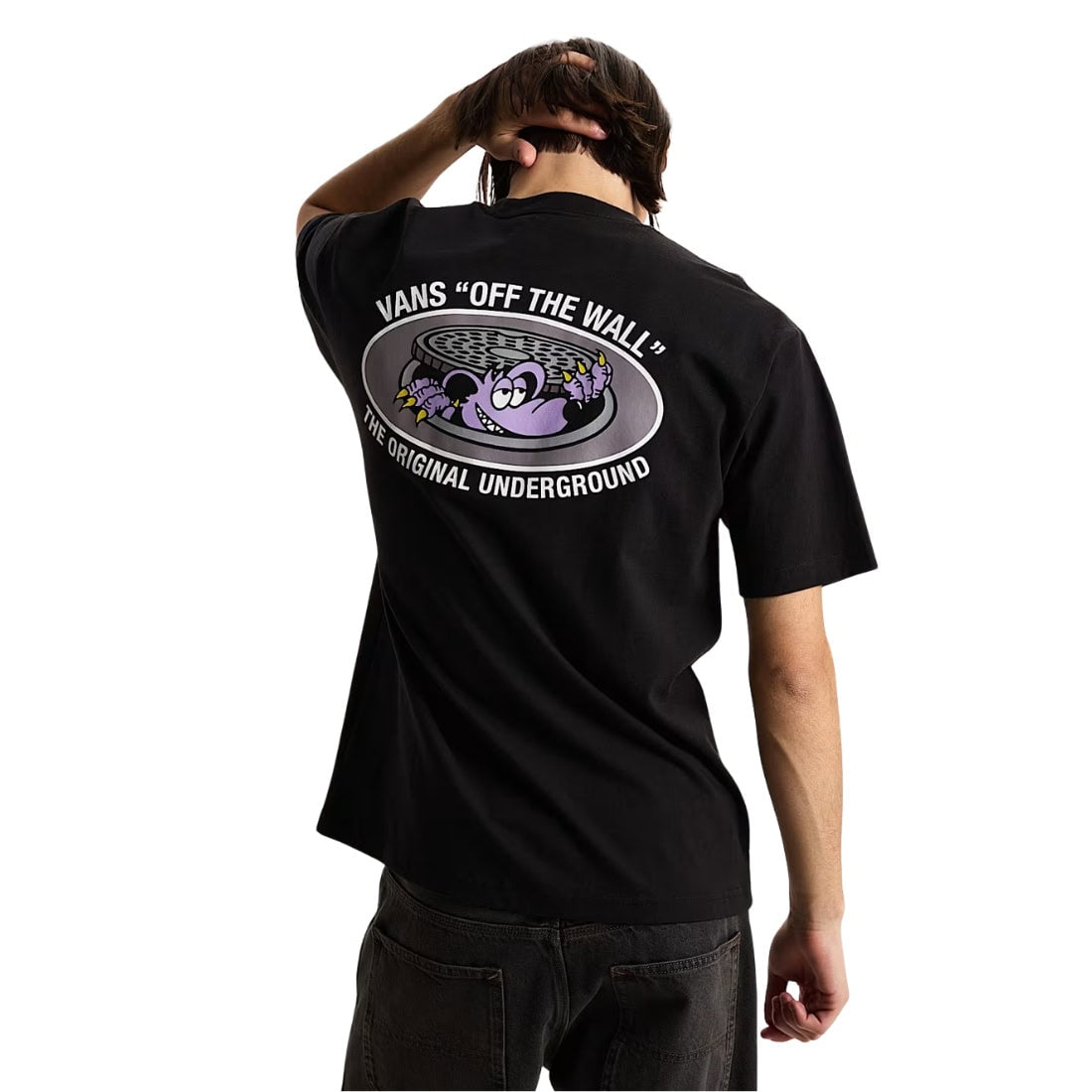 Vans Downside T-Shirt - Black - Mens Graphic T-Shirt by Vans
