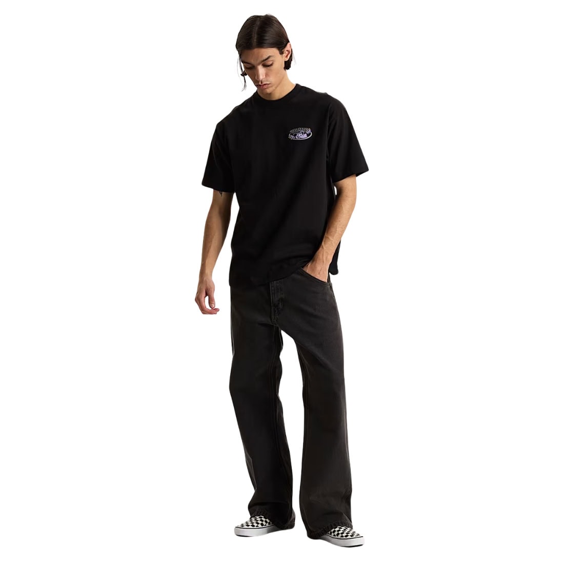 Vans Downside T-Shirt - Black - Mens Graphic T-Shirt by Vans
