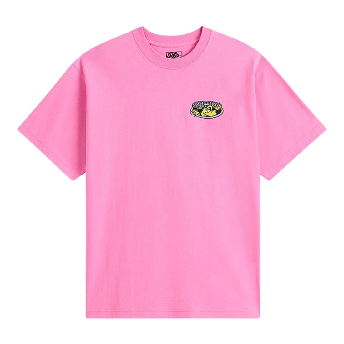 Vans Downside T-Shirt - Pink Fizz - Mens Graphic T-Shirt by Vans