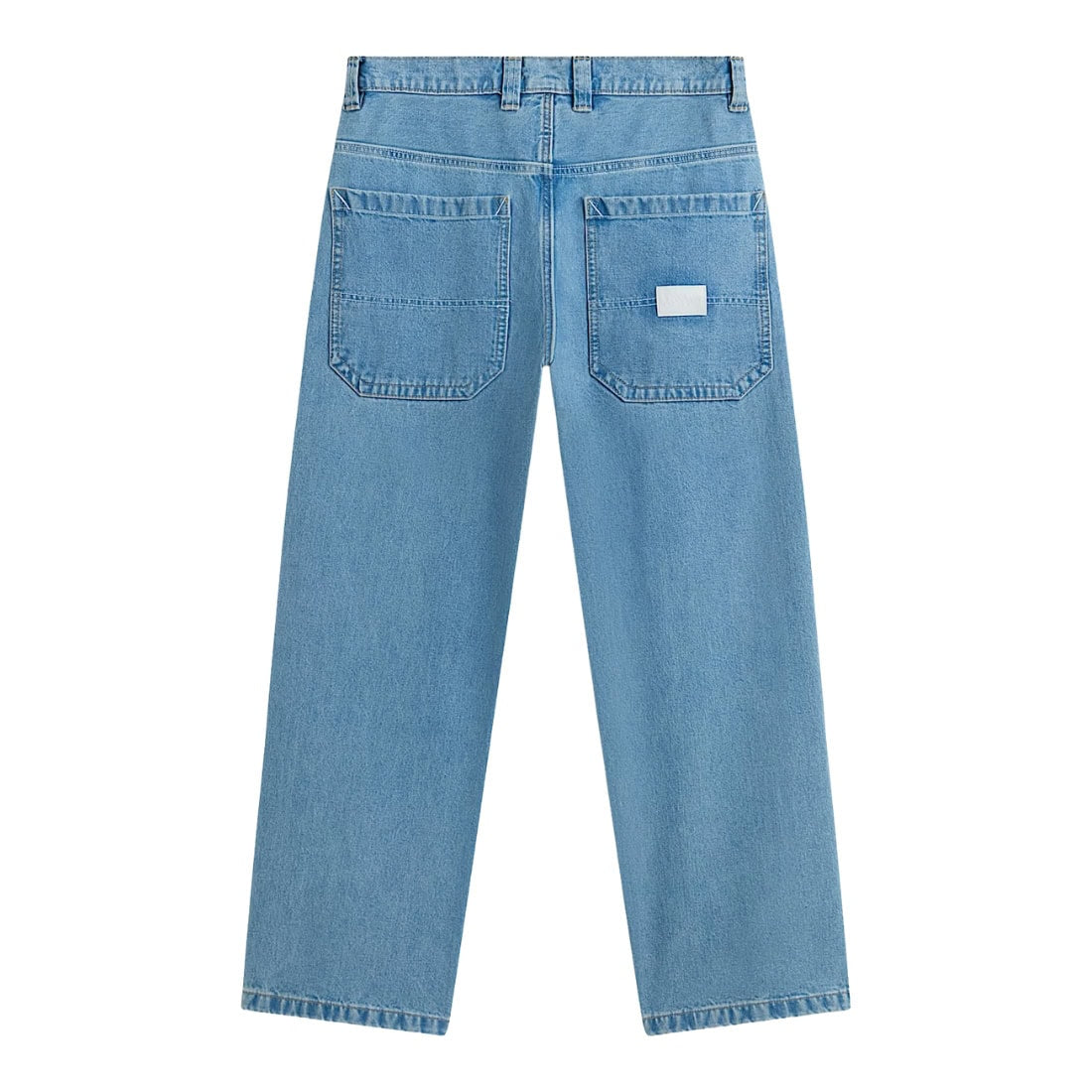 Vans Drill Chore Baggy Carpenter Denim - Light Stone - Mens Relaxed/Loose Denim Jeans by Vans