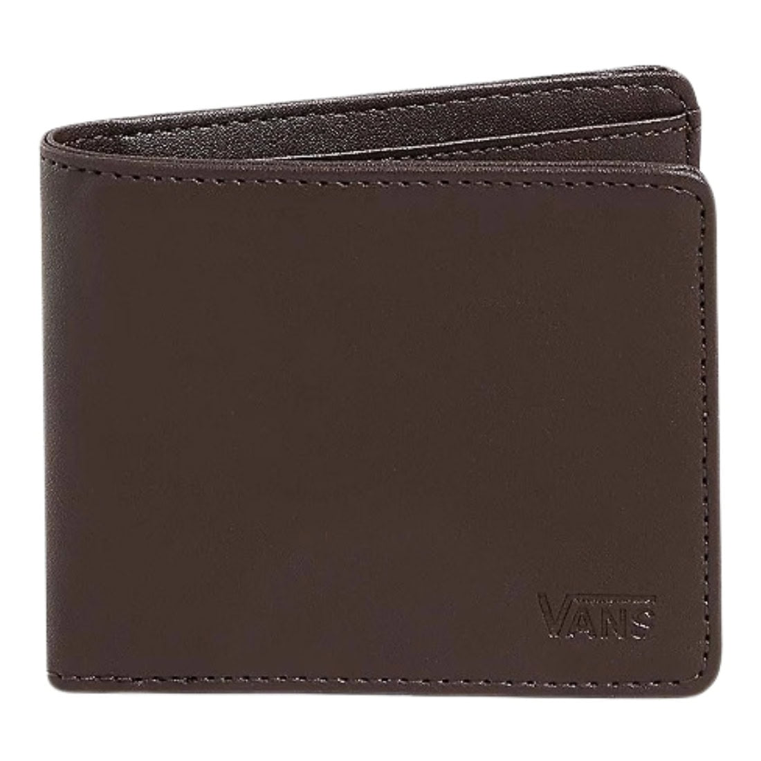 Vans Drop V Bifold Wallet - Dark Brown - Mens Wallet by Vans