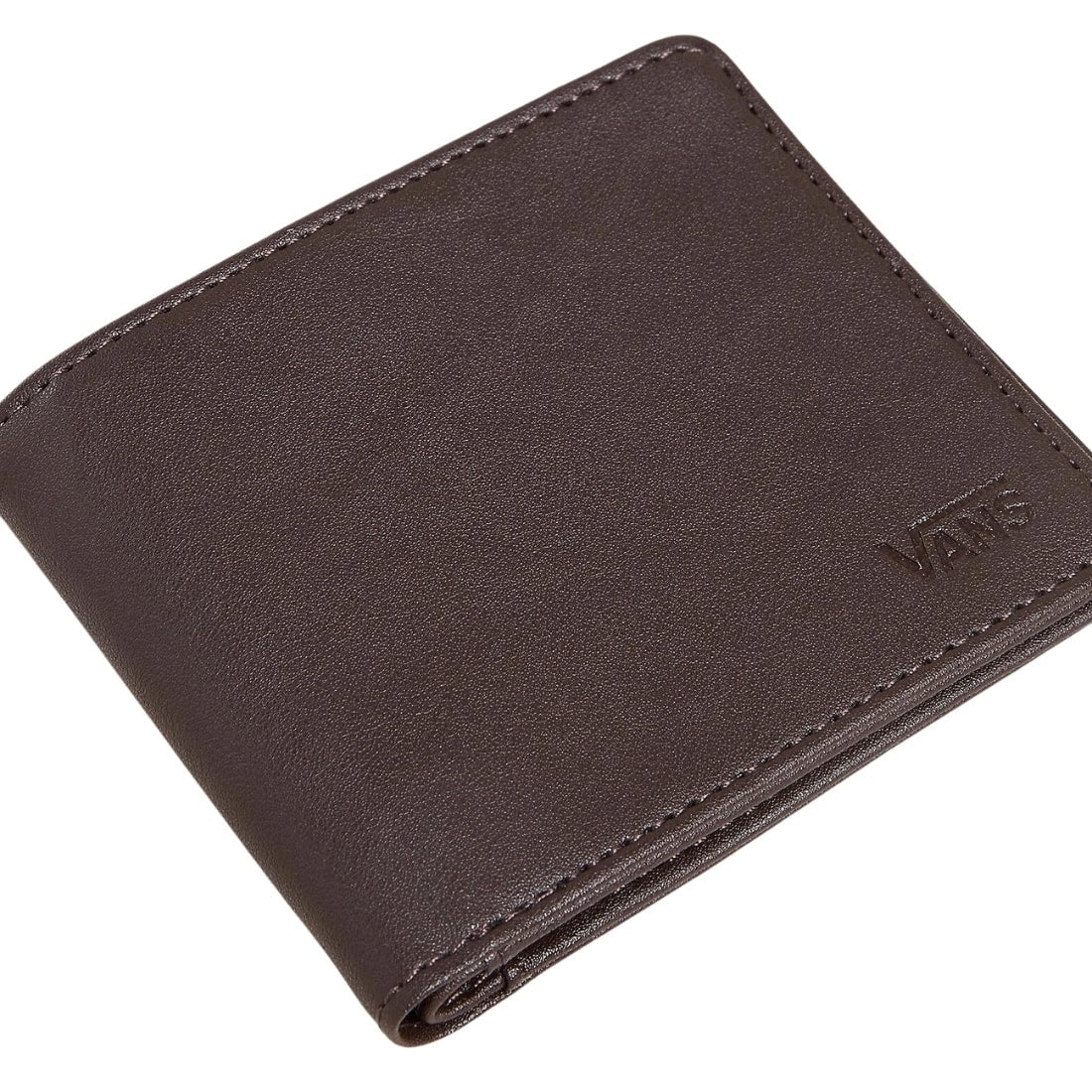 Vans Drop V Bifold Wallet - Dark Brown - Mens Wallet by Vans