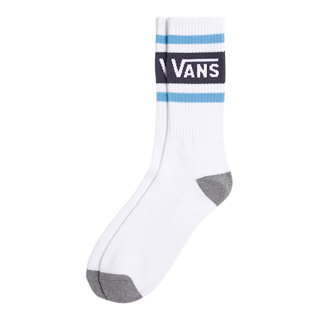 Vans Drop V Crew Socks - Parisian Night - Mens Crew Length Socks by Vans 8.5-12 UK