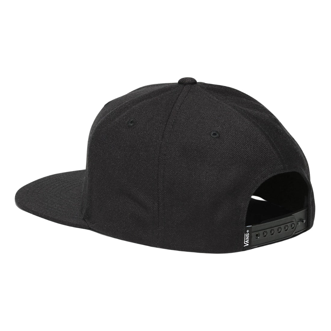 Vans Drop V II Snapback Hat Cap - Black/White - Snapback Cap by Vans One Size