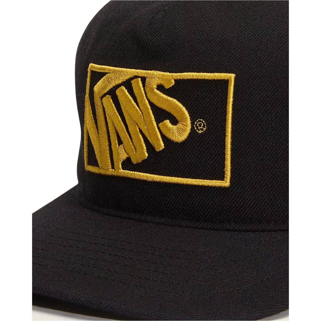 Vans Formula Snapback Cap - Black/Burnt Gold - Strapback Cap by Vans One Size