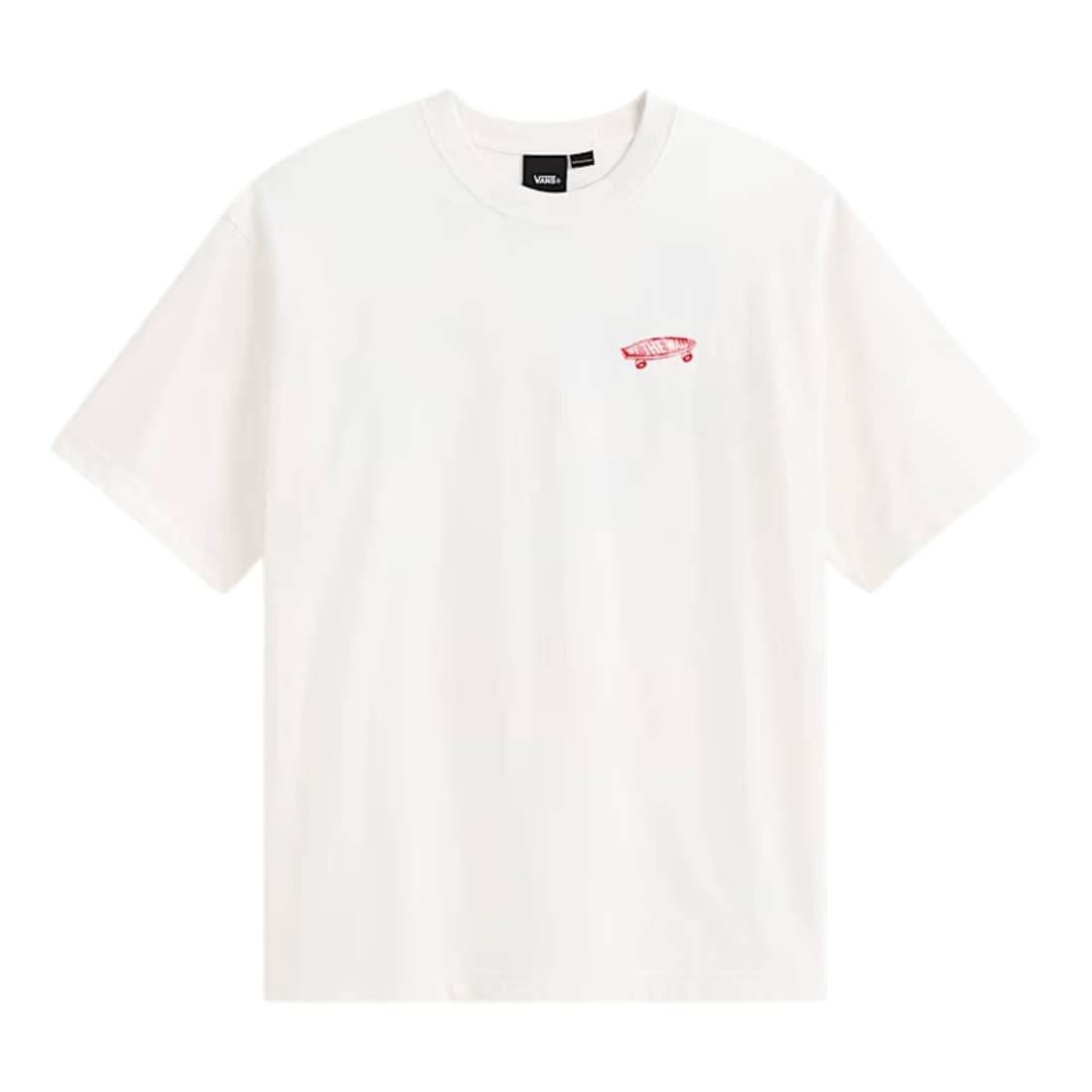 Vans Full Deck T-Shirt - Egret - Mens Graphic T-Shirt by Vans