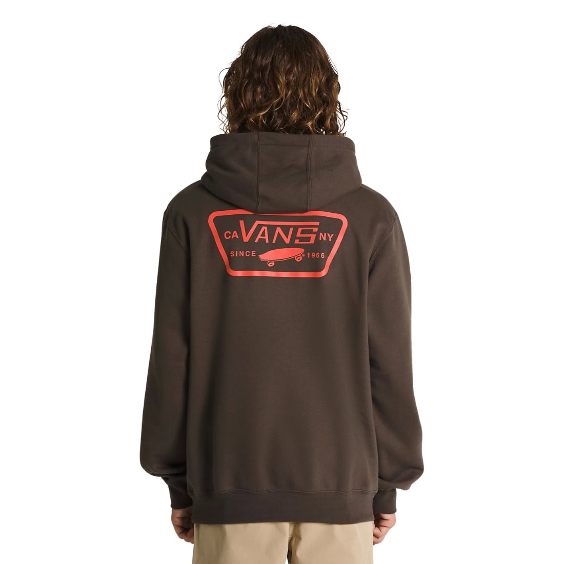 Vans Full Patch Pullover Hoodie - Turkish Coffee - Mens Pullover Hoodie by Vans